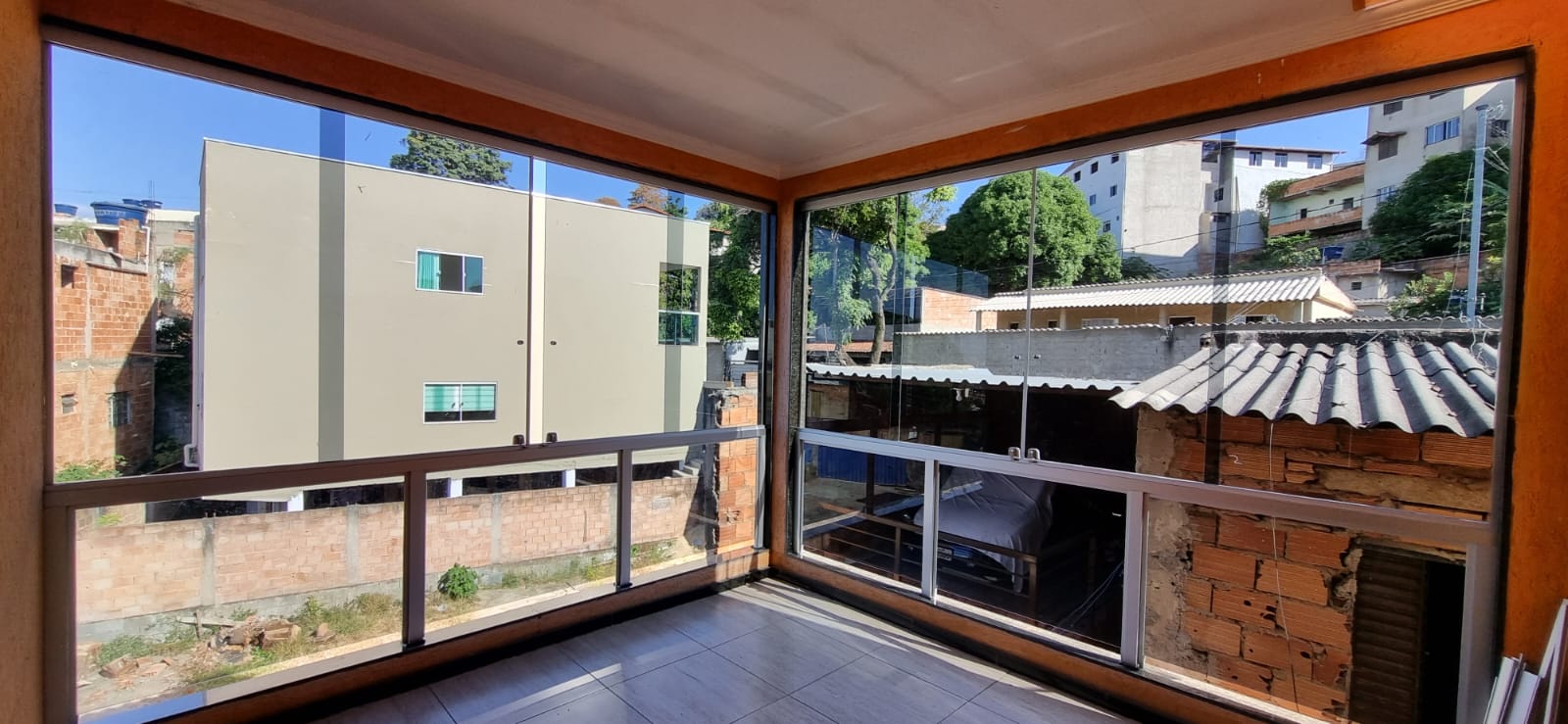 Janelas blindex com fixo embaixo em Planalto Belo Horizonte